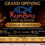 KUNGFU Live Seafood Resmi Dibuka di Bekasi Junction Mall, Usung Tema “Kemilau Nusantara”.