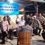Polsek Pebayuran Gelar Jaga Bekasi On The Spot, Ajak Warga Tingkatkan Siskamling