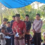 Peringati Bulan Muharam, Kapolsek Dente Teladas Berikan Santunan dan Pererat Ikatan Dengan Warga Pasiran Jaya