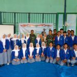 Dukung TMMD 129 Non Fisik, Kodim 0509 Bekasi Gelar Penyuluhan Penerimaan TNI di SMK Trisima Cibarusah