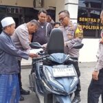 Polsek Serang Baru Kembalikan Sepeda Motor Hasil Operasi Kejahatan Jalanan kepada Pemiliknya