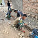 Pengecoran Jalan TMMD Sasaran 5 Terus Dikebut, Satgas dan Warga Kompak Bergotong Royong